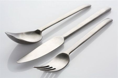 simsearch:400-05877482,k - Fork,spoon and knife Stock Photo - Budget Royalty-Free & Subscription, Code: 400-03998153