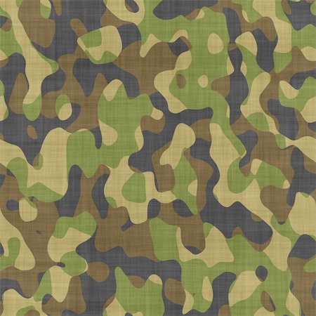 close up of camouflage pattern material or clothing Stock Photo - Budget Royalty-Free & Subscription, Code: 400-03999735