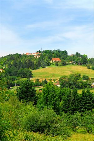 simsearch:400-04000933,k - Scenic view on rural landscape in Perigord, France. Stock Photo - Budget Royalty-Free & Subscription, Code: 400-03990105