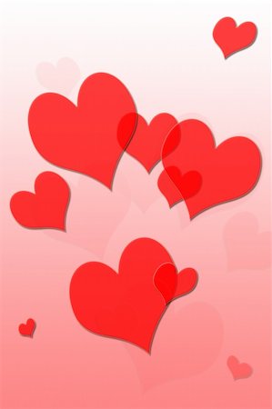 simsearch:400-04639858,k - Heart background with ornate decoration Stock Photo - Budget Royalty-Free & Subscription, Code: 400-03990284