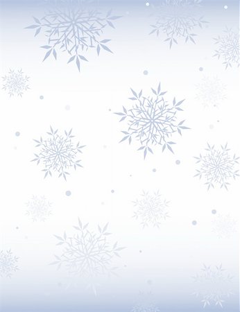 simsearch:400-04363033,k - Abstract background with snowflakes, vector illustration Photographie de stock - Aubaine LD & Abonnement, Code: 400-03990785