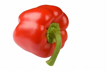 simsearch:400-04184962,k - red paprika isolated and with clipping path Stockbilder - Microstock & Abonnement, Bildnummer: 400-03991171