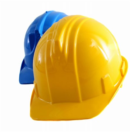 simsearch:400-05331481,k - Safety hat worn by construction workers. Foto de stock - Super Valor sin royalties y Suscripción, Código: 400-03991660