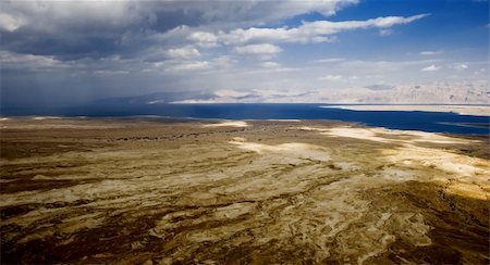 Deat sea view of ancient city Masada Fotografie stock - Microstock e Abbonamento, Codice: 400-03991730