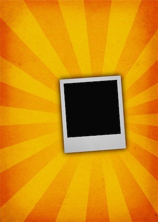 simsearch:400-05117367,k - single photo frame against paper retro background Stock Photo - Budget Royalty-Free & Subscription, Code: 400-03991843