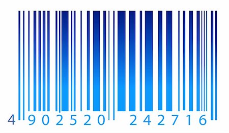 bar code label with color light Stock Photo - Budget Royalty-Free & Subscription, Code: 400-03993018