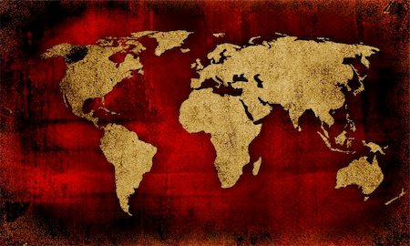 simsearch:400-04865676,k - world map-vintage artwork Fotografie stock - Microstock e Abbonamento, Codice: 400-03993863