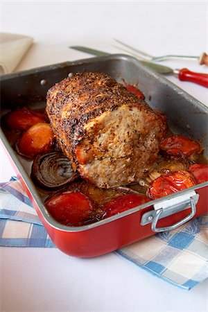 pork - Pork Roast Stock Photo - Premium Royalty-Free, Code: 600-04625539