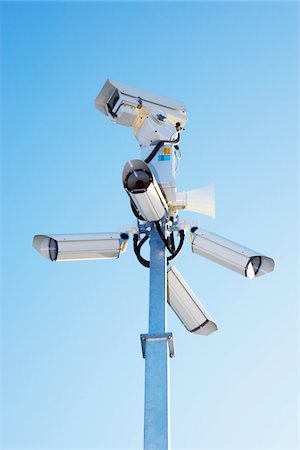 surveiller - Security Camera, Edinburgh, Lothian, Scotland Stock Photo - Premium Royalty-Free, Code: 600-05452143