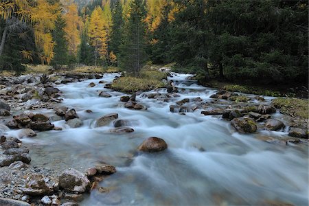 simsearch:600-06038281,k - Mountain Stream, Preda, Bergun, Albula Pass, Canton of Graubunden, Switzerland Foto de stock - Sin royalties Premium, Código: 600-05452170