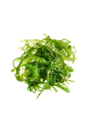 Wakame Seaweed Salad Stock Photo - Premium Royalty-Free, Code: 600-05560122