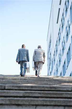 people walking rear view - Businessmen, Mannheim, Baden-Wurttemberg, Germany Stock Photo - Premium Royalty-Free, Code: 600-05641536