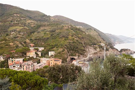 Monterosso al Mare, Cinque Terre, Province of La Spezia, Ligurian Coast, Italy Stock Photo - Premium Royalty-Free, Code: 600-05756261