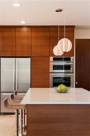 simsearch:600-03787637,k - Interior of Modern Kitchen Foto de stock - Sin royalties Premium, Código: 600-05762120