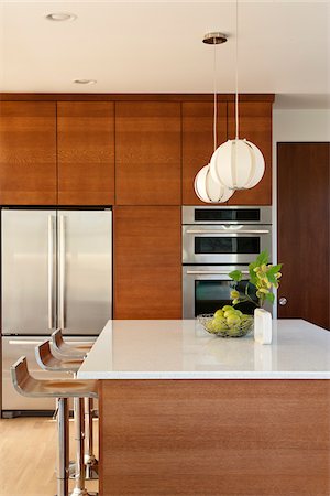 refrigerator - Interior of Modern Kitchen Stock Photo - Premium Royalty-Free, Code: 600-05762121