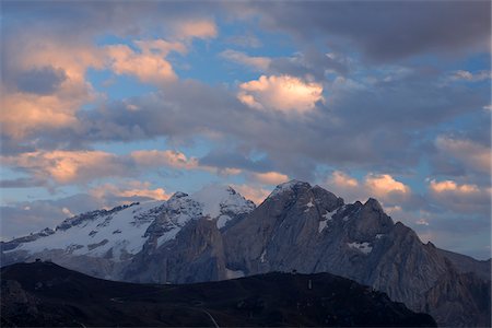 Marmolada, South Tyrol, Trentino-Alto Adige, Dolomites, Italy Foto de stock - Sin royalties Premium, Código: 600-05821935