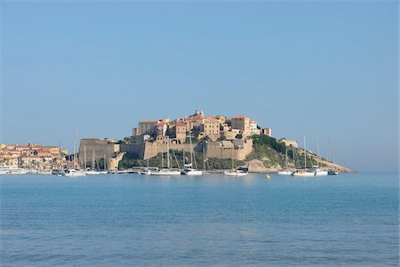 Calvi, Balagne, Haute-Corse, Corsica, France Fotografie stock - Premium Royalty-Free, Codice: 600-05821945