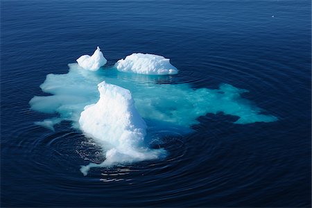 Ice Floe, Greenland Sea, Arctic Ocean, Arctic Foto de stock - Sin royalties Premium, Código: 600-05822032