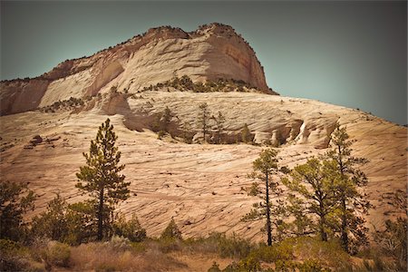 rocheux - Zion National Park, Utah, Etats-Unis Photographie de stock - Premium Libres de Droits, Code: 600-05822074