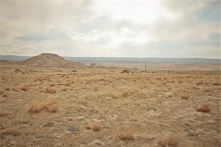 Two Grey Hills, Navajo Reservation, New Mexico, USA Foto de stock - Sin royalties Premium, Código: 600-05822090