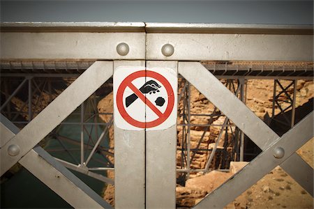 simsearch:600-04425086,k - Navajo Bridge crossing over the Colorado River’s Marble Canyon near Lee’s Ferry, Arizona, USA Stock Photo - Premium Royalty-Free, Code: 600-05837326