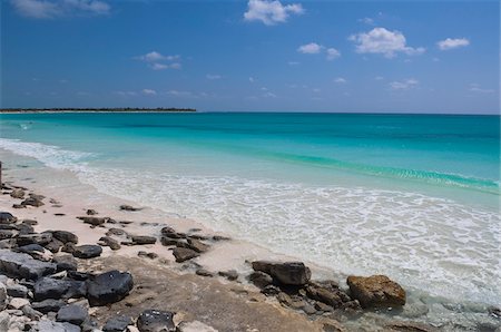 Beach, Cayo Largo, Canarreos Archipelago, Cuba Foto de stock - Sin royalties Premium, Código: 600-05854927