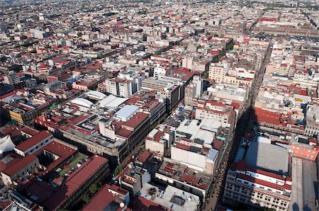 densely populated - Distrito Federal, Mexico City, Mexico Stock Photo - Premium Royalty-Free, Code: 600-05974100