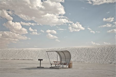 White Sands National Monument, au Nouveau-Mexique, USA Photographie de stock - Premium Libres de Droits, Code: 600-05973171