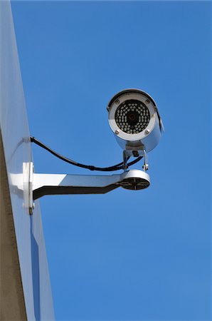 Security Camera, Clapiers, Herault, Languedoc-Roussillon, France Foto de stock - Royalty Free Premium, Número: 600-05973297