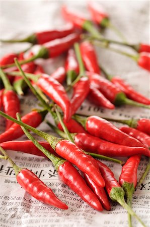 Hot Peppers Stock Photo - Premium Royalty-Free, Code: 600-05973312