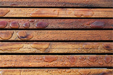 Close-Up of Wet Patio Furniture, Vancouver, British Columbia, Canada Stock Photo - Premium Royalty-Free, Code: 600-05973362