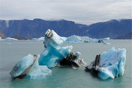 Iceberg, Rode Fjord, Scoresby Sund, Greenland Stock Photo - Premium Royalty-Free, Code: 600-05973867