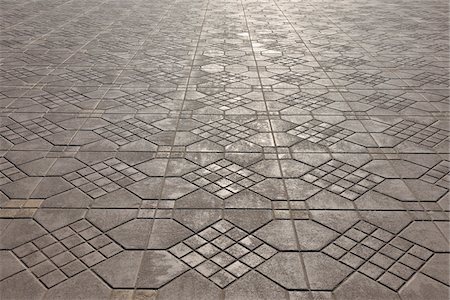 design tiles - Floor Tiles at Djemaa El Fna Market Square, Marrakech, Morocco Stock Photo - Premium Royalty-Free, Code: 600-06038065