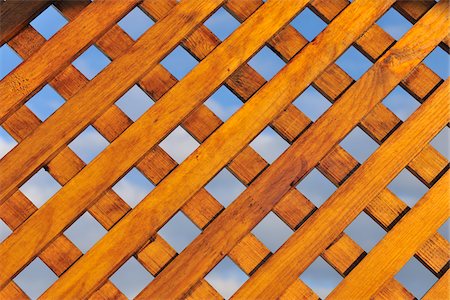 Detail of Wooden Fence, Marrakech, Morocco Foto de stock - Sin royalties Premium, Código: 600-06038060