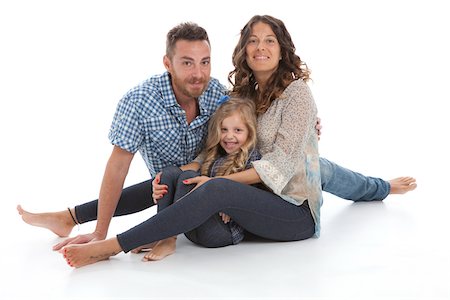 Family Portrait Foto de stock - Sin royalties Premium, Código: 600-06038106