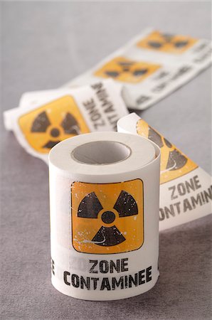 Bande de la Zone de contamination Photographie de stock - Premium Libres de Droits, Code: 600-06119643