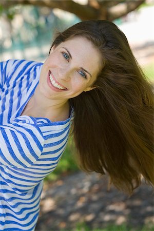 portrait of young woman caucasian one person - Portrait of Woman Stock Photo - Premium Royalty-Free, Code: 600-06125462