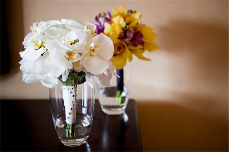 Bouquets dans des Vases Photographie de stock - Premium Libres de Droits, Code: 600-06302317