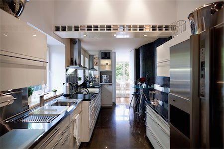 Modern Kitchen Photographie de stock - Premium Libres de Droits, Code: 600-06334307