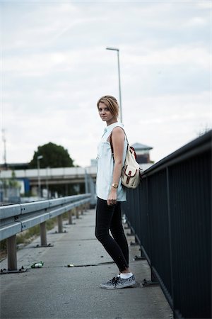 Teenage Girl, Mannheim, Baden-Wurttemberg, Germany Stock Photo - Premium Royalty-Free, Code: 600-06355222