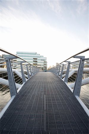 perspectiva - Footbridge, Vancouver, British Columbia, Canada Foto de stock - Sin royalties Premium, Código: 600-06383814