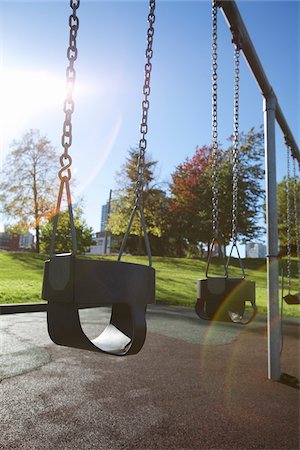 Swings, Vancouver, British Columbia, Canada Stock Photo - Premium Royalty-Free, Code: 600-06383816