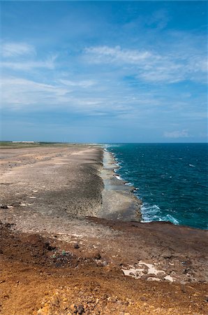 simsearch:600-06431291,k - Shoreline, Aruba, Lesser Antilles, Caribbean Foto de stock - Royalty Free Premium, Número: 600-06431245