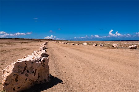 desert road nobody - Boulders along Desert Road, Arikok National Park, Aruba, Lesser Antilles, Caribbean Stock Photo - Premium Royalty-Free, Code: 600-06431268