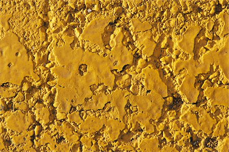 Close-up of Painted Yellow Line on Road, Toronto, Ontario, Canada Foto de stock - Sin royalties Premium, Código: 600-06531378