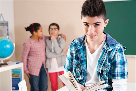 pictures of a black girl and boy - Children in Classroom, Baden-Wurttemberg, Germany Stock Photo - Premium Royalty-Free, Code: 600-06548610