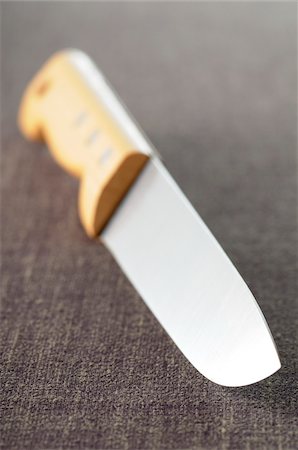 simsearch:600-06553477,k - Close-up of Knife Blade Photographie de stock - Premium Libres de Droits, Code: 600-06671831