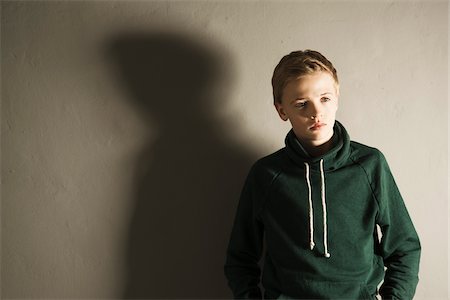 Portrait of Boy, Studio Shot Foto de stock - Sin royalties Premium, Código: 600-06752469