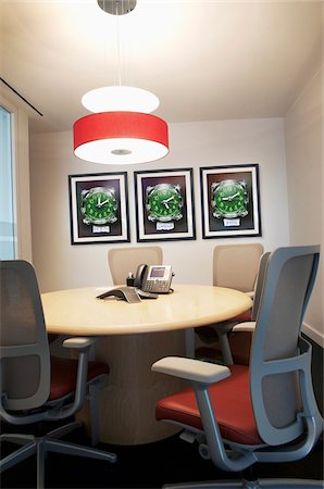 Empty Board Room in Office, Toronto, Ontario, Canada Photographie de stock - Premium Libres de Droits, Code: 600-06808929