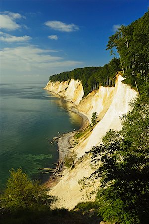 rügen - Chalk Cliffs, Jasmund National Park, Ruegen Island, Mecklenburg-Vorpommern, Germany Stockbilder - Premium RF Lizenzfrei, Bildnummer: 600-06892753